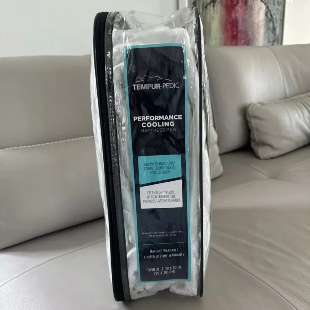 TEMPUR PEDIC White Tempurpedic Performance Cooling Pad